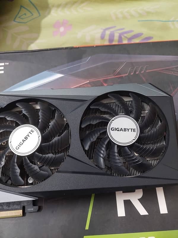 GEFORCE RTX 3060ti gaming oc 12gb graphics card , gigabyte veriont 1