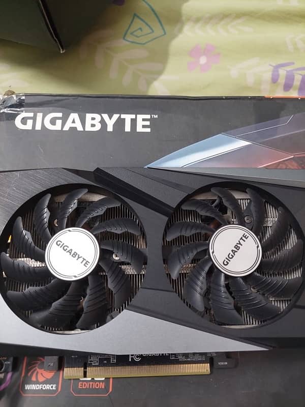 GEFORCE RTX 3060ti gaming oc 12gb graphics card , gigabyte veriont 4