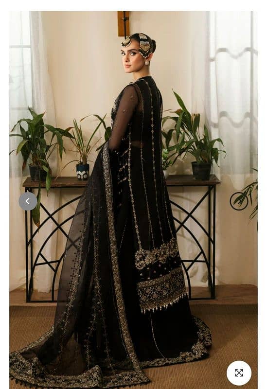 Black Gown with Lehnga 1