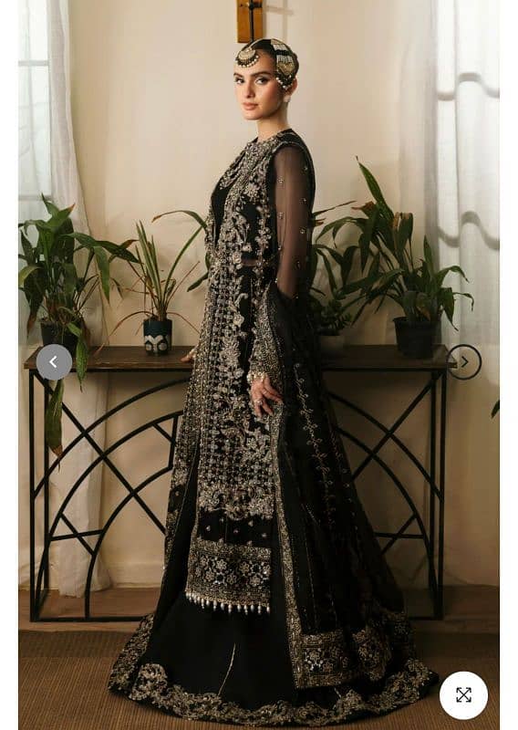 Black Gown with Lehnga 3