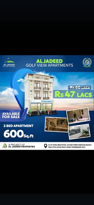 2 bed louch 2 bed dd 3 bed dd 4 bed dd apartment available for installments available 4 to 5 year saima falaq naz king builder and 4