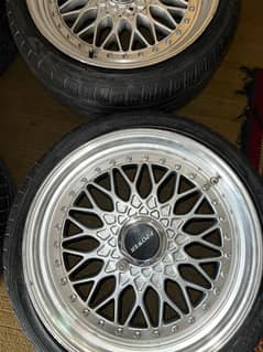 17 inch bbs rims 4 nut multipcd