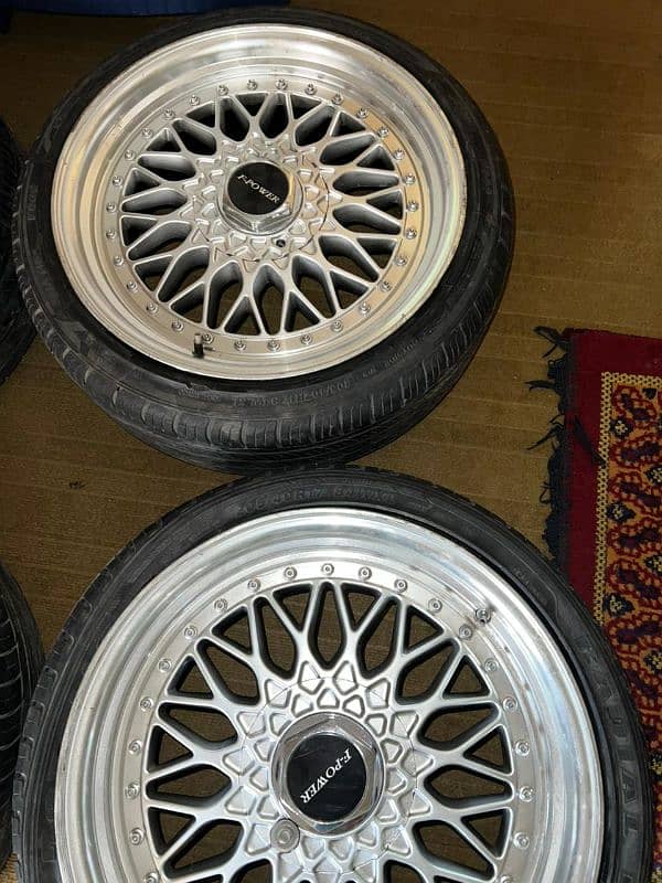 17 inch bbs rims 4 nut multipcd 1