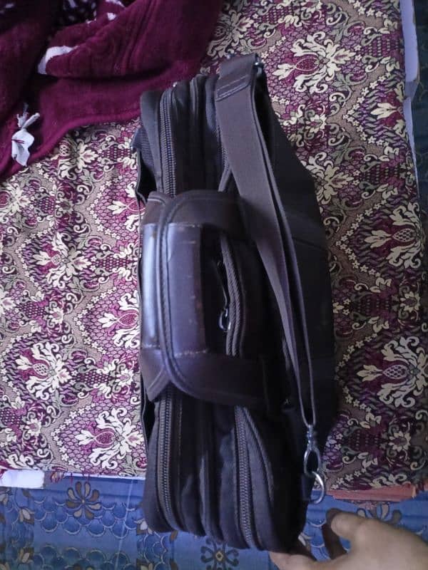 two lether bags imported orignal slightly used 1