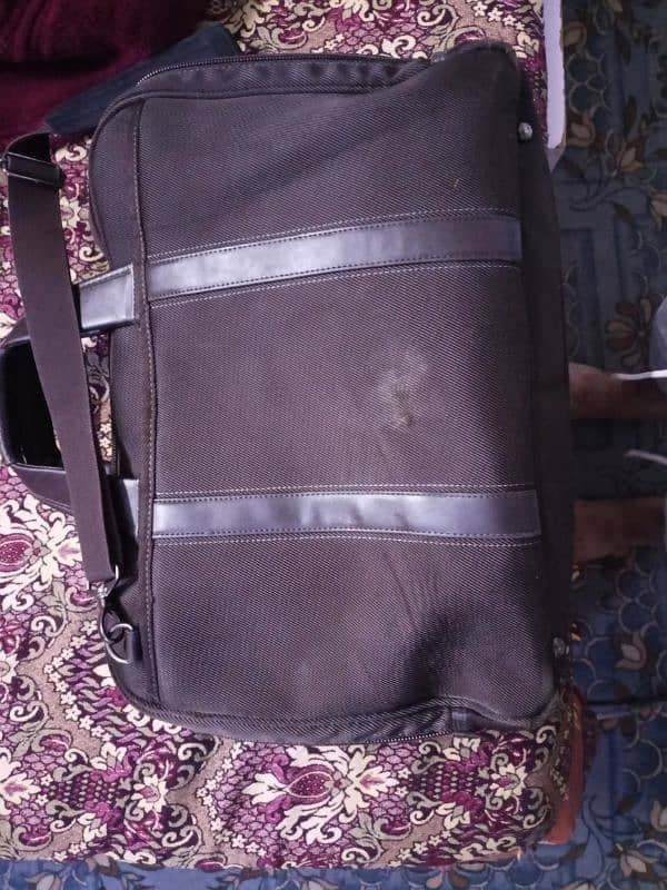 two lether bags imported orignal slightly used 2