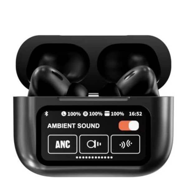 New A9 Pro Apple Airpods ANC/ENC Noise Reduction, Touch Control 0