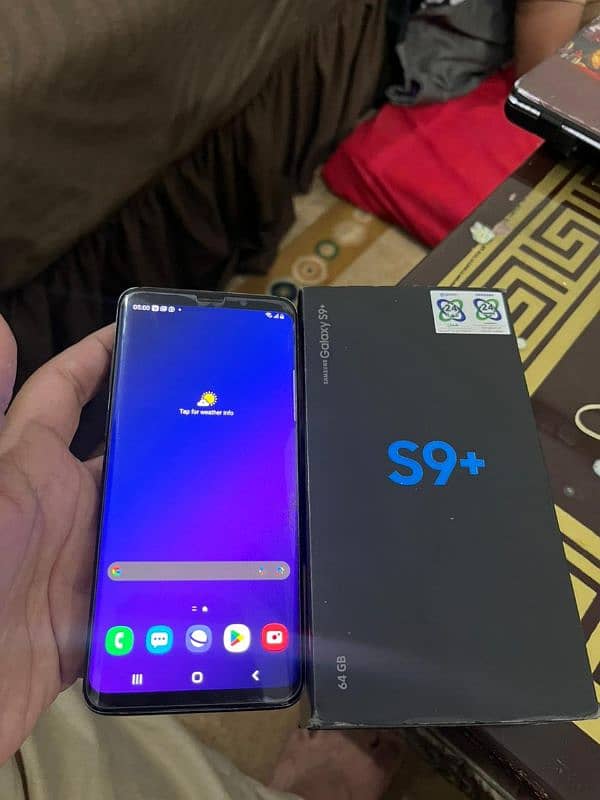 Samsung Galaxy S9 plus 6gb / 64gb With Box Pta Approved 1