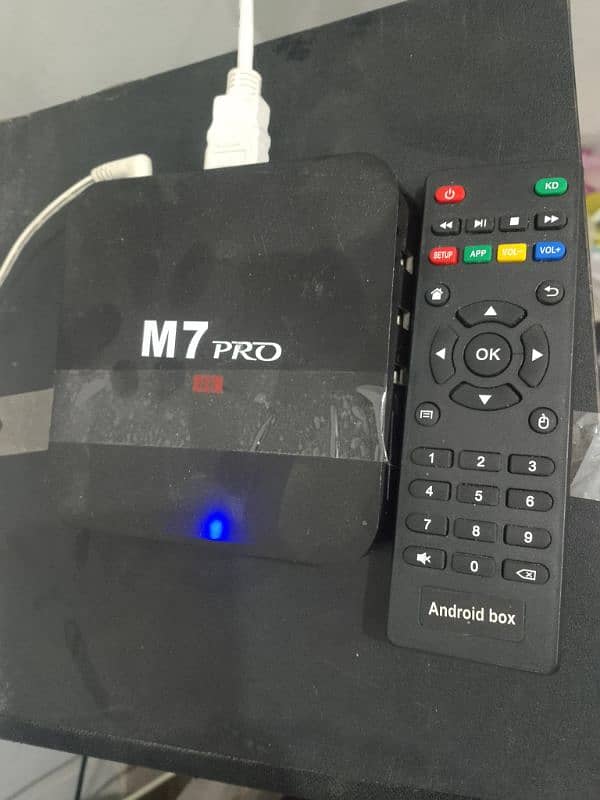 M7 PRO ANDROID BOX 4K HD FOR SMART TV 1