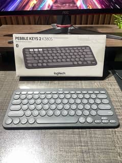 Logitech K830s Pebble Keys 2 Bluetooth Wireless Keyboard