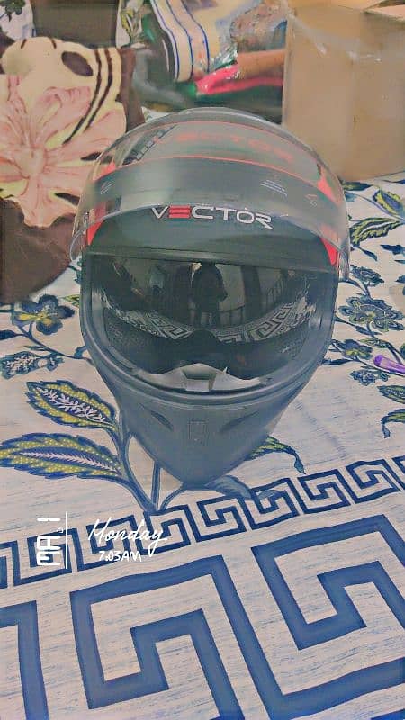 VECTOR V-253 FULL SPORTS HELMET 7