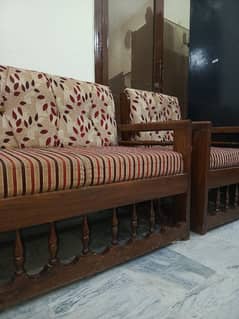 5 chairs with  dinning and 7 seater sofas