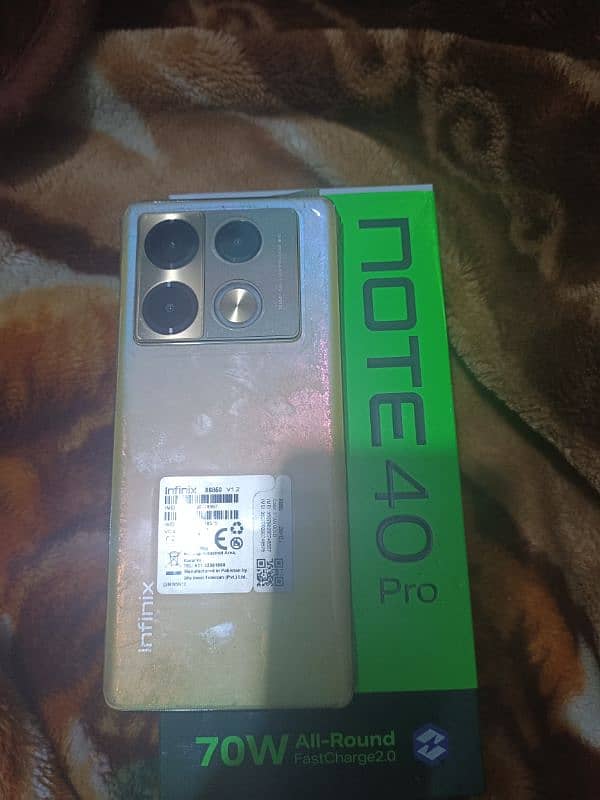 Infinix Note 40 Pro 12/256GB Gold Clr 6