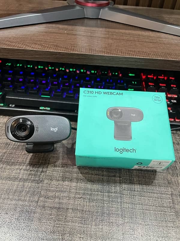 Logitech C310 HD 720p 30fps Webcam 0