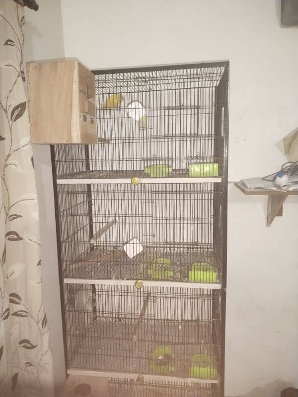 4 portion cage and one pair for sale 1