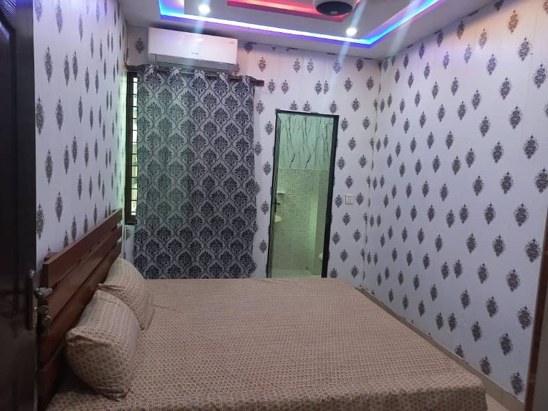 Original Picture Fully Furnished Apartment Available For Rent in Johar Town phase 2 H3 Block Sajjad Centre 5