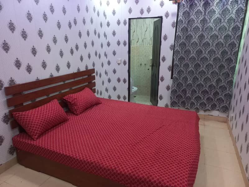 Original Picture Fully Furnished Apartment Available For Rent in Johar Town phase 2 H3 Block Sajjad Centre 6