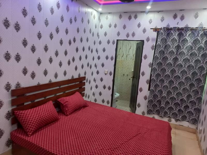 Original Picture Fully Furnished Apartment Available For Rent in Johar Town phase 2 H3 Block Sajjad Centre 8