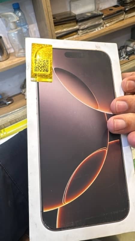 IPHONE 16 PRO MAX 256Gb OFFICIAL PTA APPROVED BOX PACKED 1