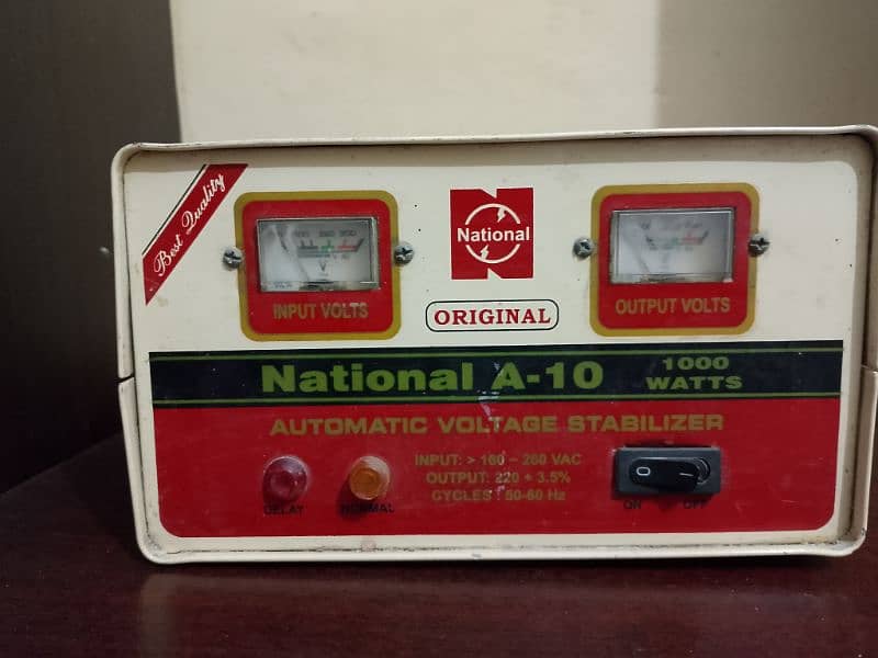 National A-10 Stabilizer 220 Watts 0