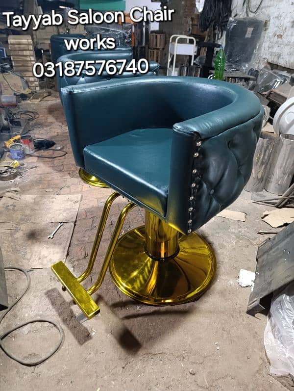 Parlour Chair/Salon Chair/Hair Wash Unit/Pedicure/Facial Bed/Trolley 18