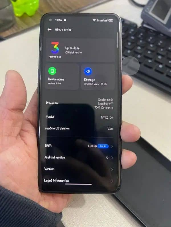 Realme 7 pro Dahranwala exchange tecno camon 30 0