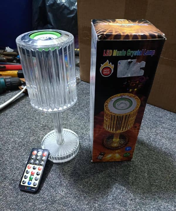 LED Music Crystal Lamp (Free Home Delivery) 0