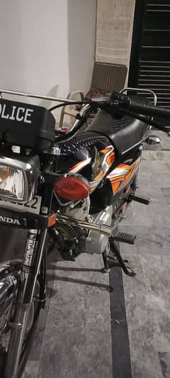 Honda CG 125 Black Model 2022