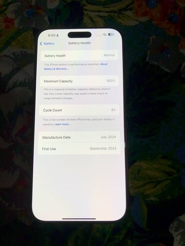 Apple iPhone 16 Pro Max 256GB Desert Titanium (Physical + Esim) 1