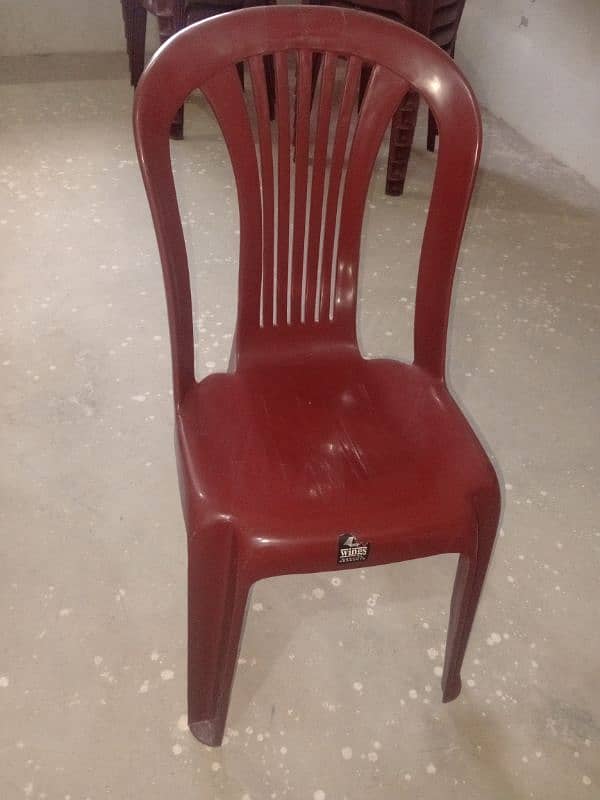 Plastic Chairs Available for Sale 0