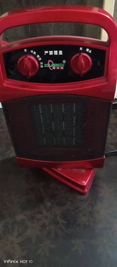 elctric heater red