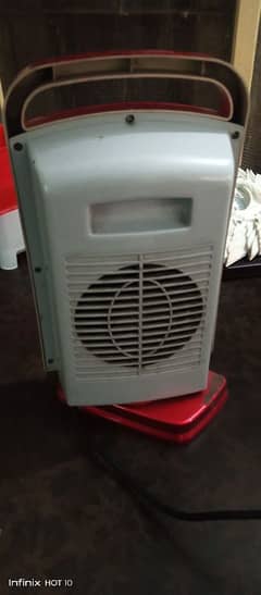 elctric heater red