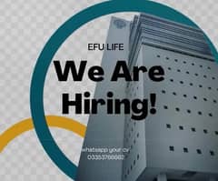 We are Hiring Manager and Financial Advisors