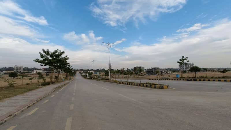 10 Marla Residential Plot Available. For Sale in Top City 1 Block D Islamabad. 35