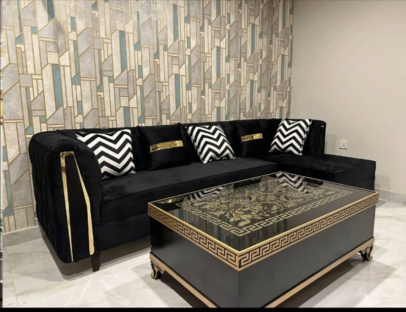 1 BAD FULL FURNISHED APARTMENT FOR RENT IN SECTOR D BAHRIA TOWN 3