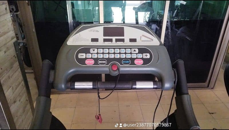 exercise equipment is available in good condition 0