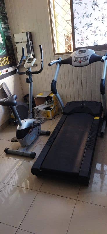 exercise equipment is available in good condition 12