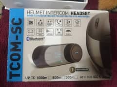 Helmet bluetooth intercom