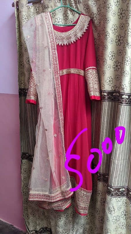 Maxi gharara Indian frok 4