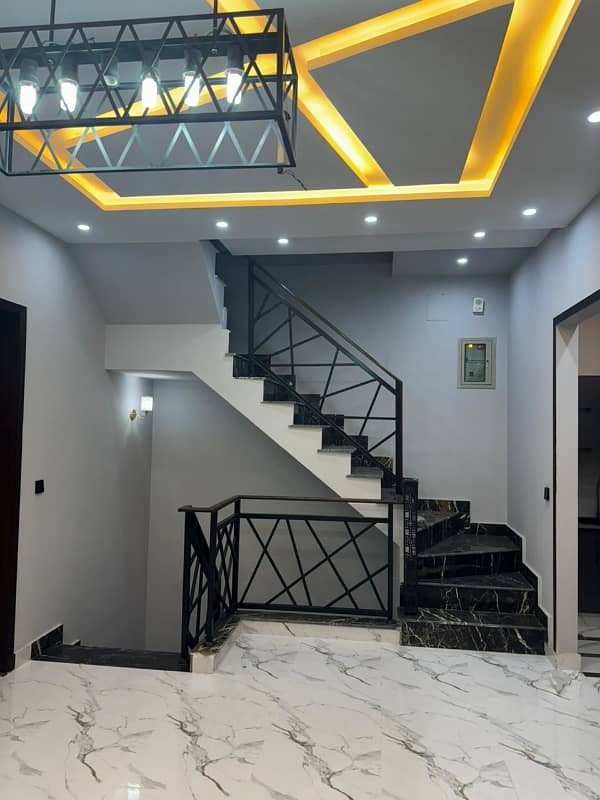 5 Marla Brand New Tripal Story Luxury House Available For Sale Near Canal Road Johar Town Lahore 37