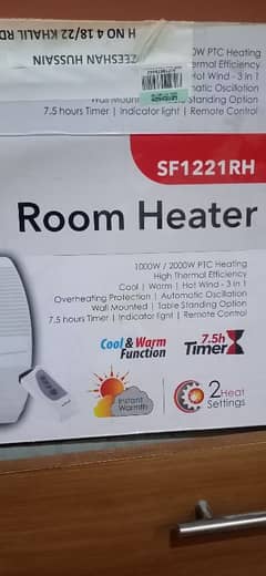 Sanford Room Heater - 3 in 1