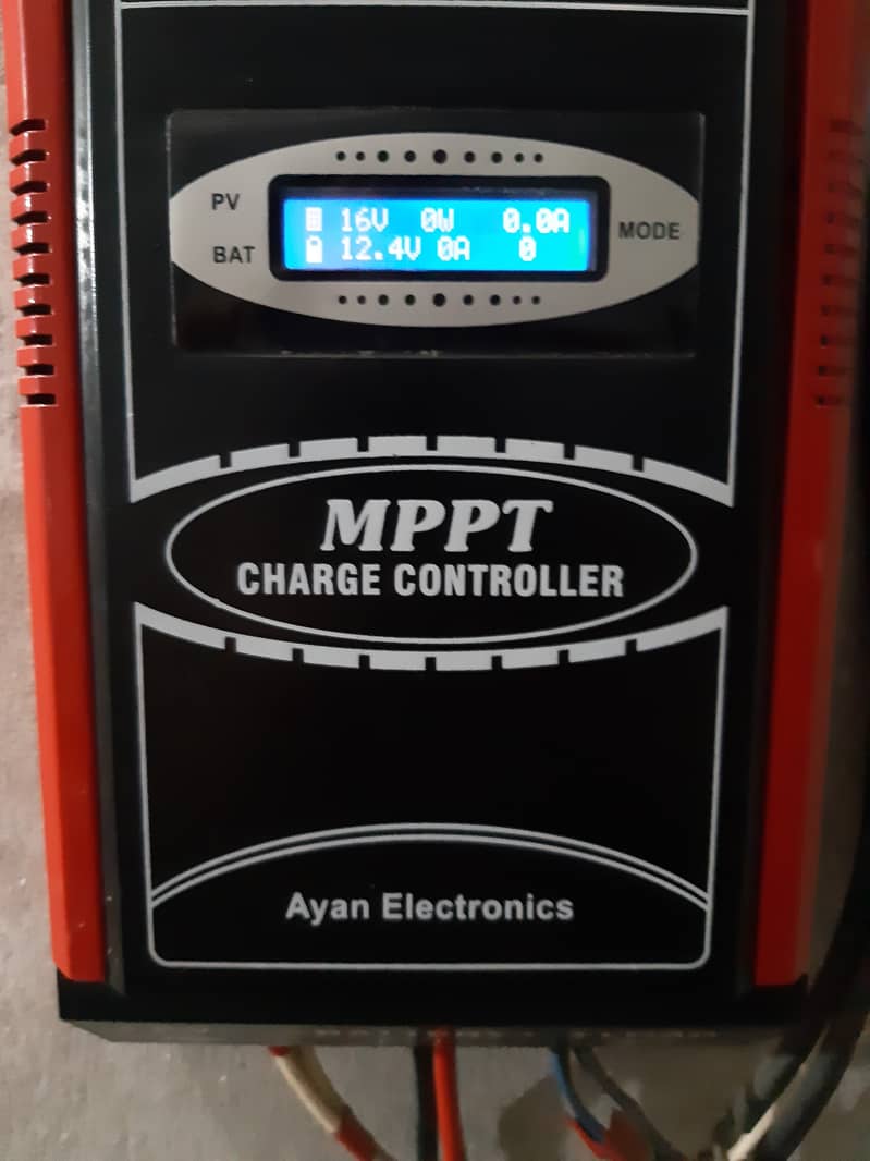 MPPT Solar Charge Controller 60 AMP Ayan Slitly Used /O3OO2285587 0