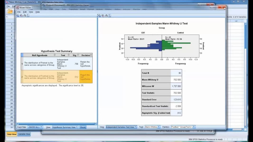 Statistical Analysis by SPSS and Excel 7