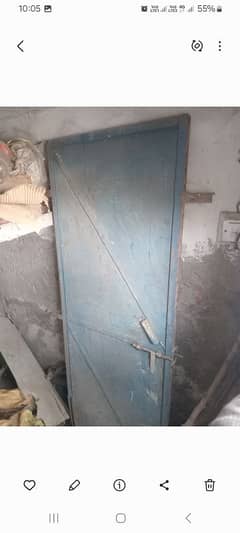 iron door 6.5feet×2.7,,window type door 5feet×3.5,,,one child swing