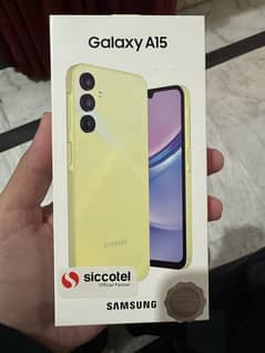 Samsung A15 8/256 GB Yellow Color