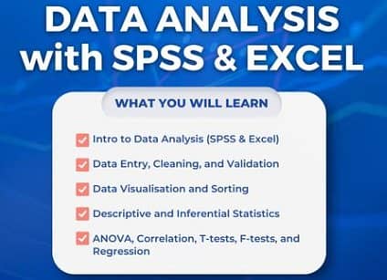 SPSS and Excel Statistical Analysis 10