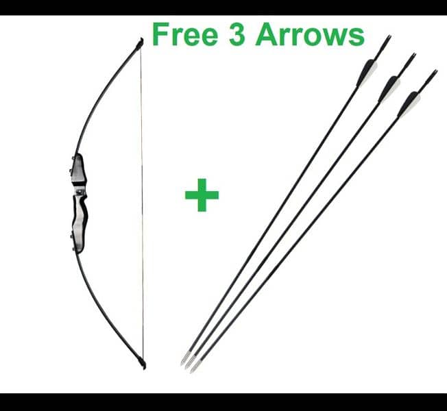 Archery bow with free 3 Arrows 2