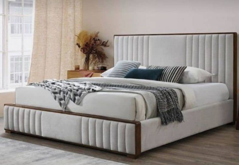 double bed set, tufted bed set, king size bed set, furniture 4