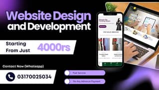 Website Development | E-Commerce Store | Wordpress Website | Low Cost