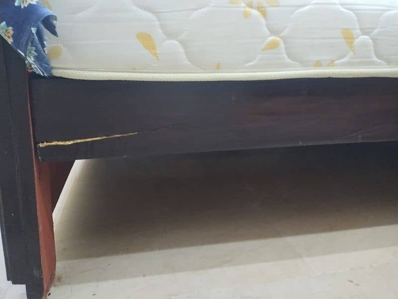 used bed for sale without mattress 2