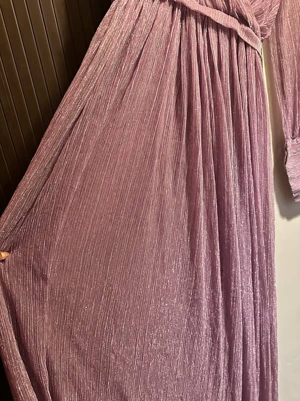 Lavender flowing dress 2